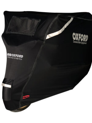 Plachta na motorku Oxford Protex Stretch Outdoor S s klimatickou membránou čierna