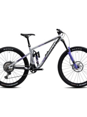 Celoodpružený bicykel Ghost Riot AM Full Party 29" Silver/Electric Purple XL (19"