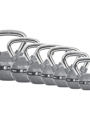 Súprava pogumovaných činiek inSPORTline Ketlebel PU 4-20kg