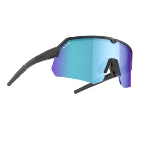 Športové slnečné okuliare Tripoint Trerikesröset Matt Black Smoke /w Blue Multi Cat.3