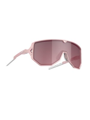Športové slnečné okuliare Tripoint Reschen Shiny Milky Pink /w Silver Mirror Cat.3