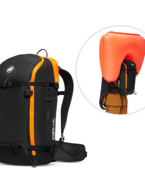 Lavínový batoh Mammut Tour 30 Removable Airbag 3.0 30l Black