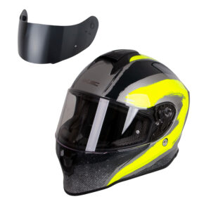 Moto prilba W-TEC Integra Graphic Black-Green - XL (61-62)