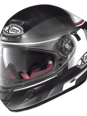 Moto prilba X-lite X-702GT Ofenpass N-Com Scratched Chrome - XXL (63-64)