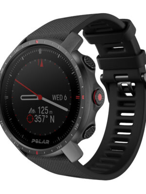 Outdoorové hodinky Polar Grit X Pro čierna - M/L