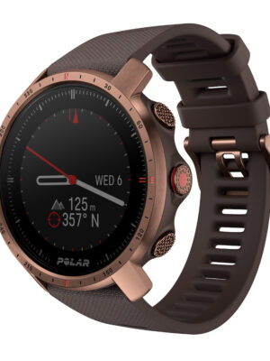 Outdoorové hodinky Polar Grit X Pro hnedo-zlatá - M/L