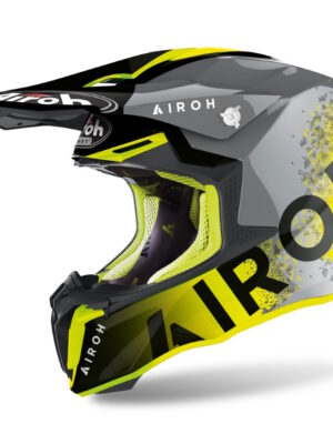 Moto prilba Airoh Twist 2.0 Bit žltá XS (53-54)