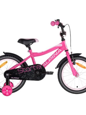 Detský bicykel ALPINA Starter 16" Pink - 9
