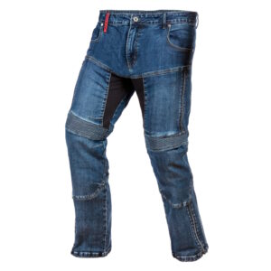 Pánske moto jeansy Ayrton 505 Washed vypraná modrá - 44/36