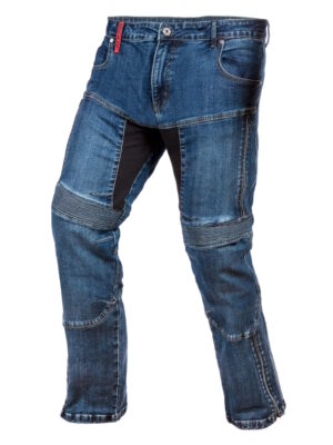 Pánske moto jeansy Ayrton 505 Washed vypraná modrá - 44/36