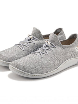 Pánske barefoot topánky Brubeck Merino Light Grey - 47