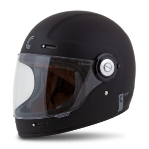 Moto prilba Cassida Fibre čierna matná XXL (63-64)