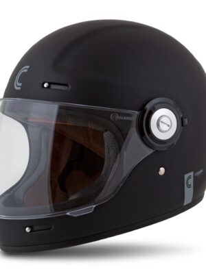 Moto prilba Cassida Fibre čierna matná XXL (63-64)