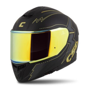 Moto prilba Cassida Integral GT 2.1 Flash čierna matná/metalická zlatá/tmavo šedá 3XL (65-66)