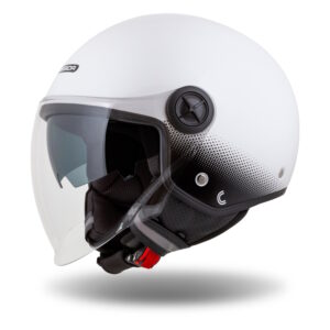 Moto prilba Cassida Handy Plus biela/čierna XXL (61)