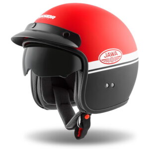 Moto prilba Cassida Oxygen Jawa OHC 2023 červená matná/čierna/biela XS (53-54)
