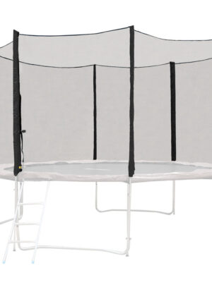 Ochranná sieť pre trampolínu inSPORTline Froggy PRO 430 cm čierna