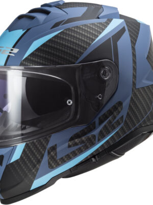 Moto helma LS2 FF800 Storm Racer Matt Blue - 3XL (65-66)