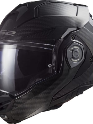 Výklopná moto prilba LS2 FF901 Advant X Solid Carbon P/J 3XL (65-66)