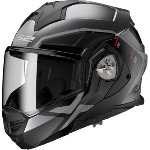 Výklopná moto prilba LS2 FF901 Advant X Metryk Matt Titanium P/J 3XL (65-66)