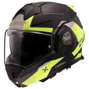 Výklopná moto prilba LS2 FF901 Advant X Oblivion Matt Black H-V P/J 3XL (65-66)