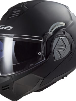 Výklopná moto prilba LS2 FF906 Advant Solid Matt Black P/J 3XL (65-66)
