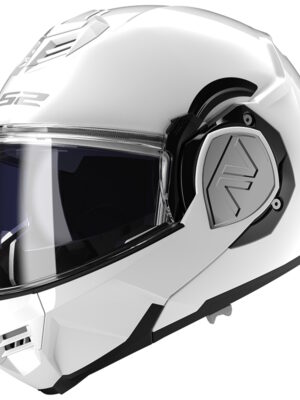 Výklopná moto prilba LS2 FF906 Advant Solid White P/J 3XL (65-66)