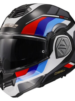 Preklápacia moto prilba LS2 FF906 Advant Sport Gloss Black Blue Red P/J 3XL (65-66) Preklápacia moto prilba LS2 FF906 Advant Sport Gloss Black Blue Red P/J 3XL (65-66)