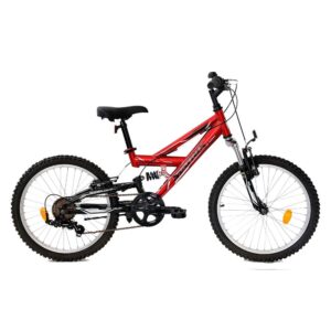 Detský bicykel Reactor Flash 20" 9.0 tmavo červená-čierna - XS (15"