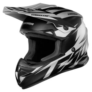 Motokrosová prilba Cassida Cross Cup Two šedá matná/čierna - XL (61-62)