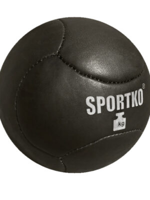 Kožený medicinbal SportKO Medbol 10kg