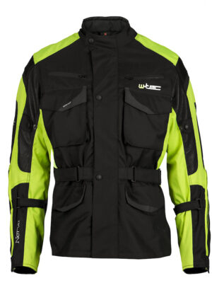 Moto bunda W-TEC Nerva zelená - S