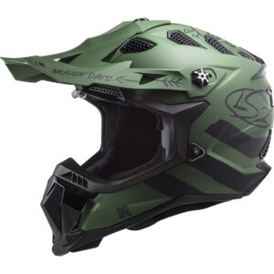 Motokrosová prilba LS2 MX700 Subverter Cargo Matt Military Green - L (59-60)