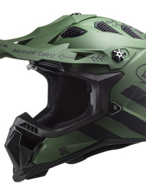Motokrosová prilba LS2 MX700 Subverter Cargo Matt Military Green - L (59-60)