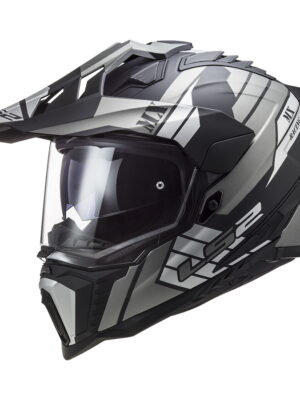 Enduro helma LS2 MX701 Explorer Atlantis Matt Titanium - XXL (63-64)