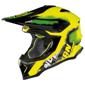 Motokrosová prilba Nolan N53 Lazy Boy LED Yellow XL (61-62)