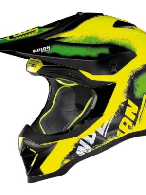 Motokrosová prilba Nolan N53 Lazy Boy LED Yellow XL (61-62)