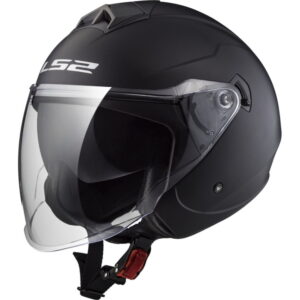 Moto prilba LS2 OF573 Twister II Single Mono Matt Black - XS (53-54)