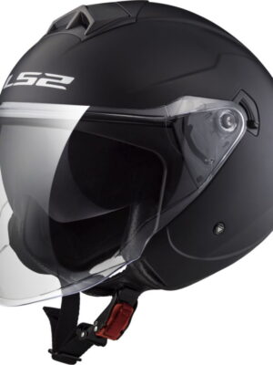Moto prilba LS2 OF573 Twister II Single Mono Matt Black - XS (53-54)