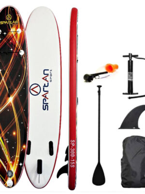 Paddleboard s príslušenstvom Spartan SUP 10' Brown-Red