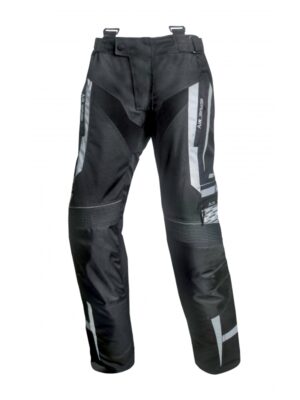 Pánske textilné moto nohavice Spark Mizzen čierno-šedá - 6XL