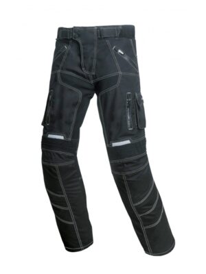 Unisex moto nohavice Spark Pero čierna - XXL