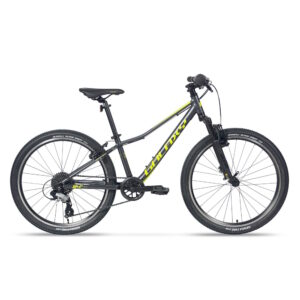 Juniorský horský bicykel Galaxy Pavo 24" 9.0 čierna - 12" (138-148 cm)