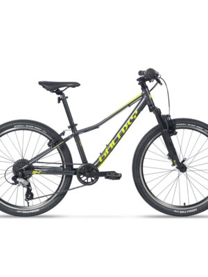 Juniorský horský bicykel Galaxy Pavo 24" 9.0 čierna - 12" (138-148 cm)