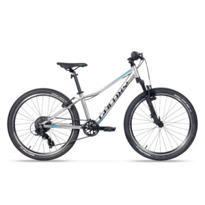 Juniorský horský bicykel Galaxy Pavo 24" 9.0 strieborná - 12" (138-148 cm)