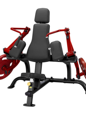 Izolovaný triceps Steelflex PlateLoad Line PLTE čierno-červená