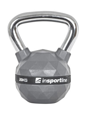 Pogumovaná činka inSPORTline Ketlebel PU 20kg
