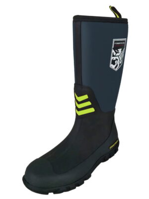 Neoprénové moto topánky Finntrail Outlander Yellow modro-čierno-žltá - 45