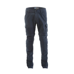 Pánske moto nohavice PMJ Santiago Zip modrá - 36