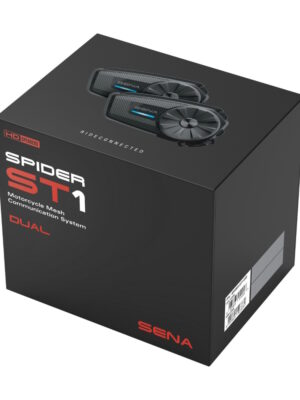 Headset SENA Spider ST1 (dosah 2 km) - súprava 2 jednotiek